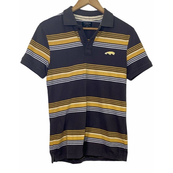 Jack & Jones Vintage Striped Rugby Polo Shirt XS - Picture 7 of 7